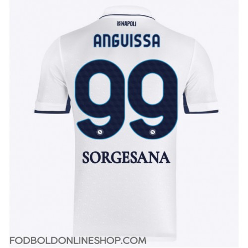 SSC Napoli Frank Anguissa #99 Udebanetrøje 2024-25 Kortærmet